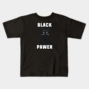 Black Pawer Kids T-Shirt